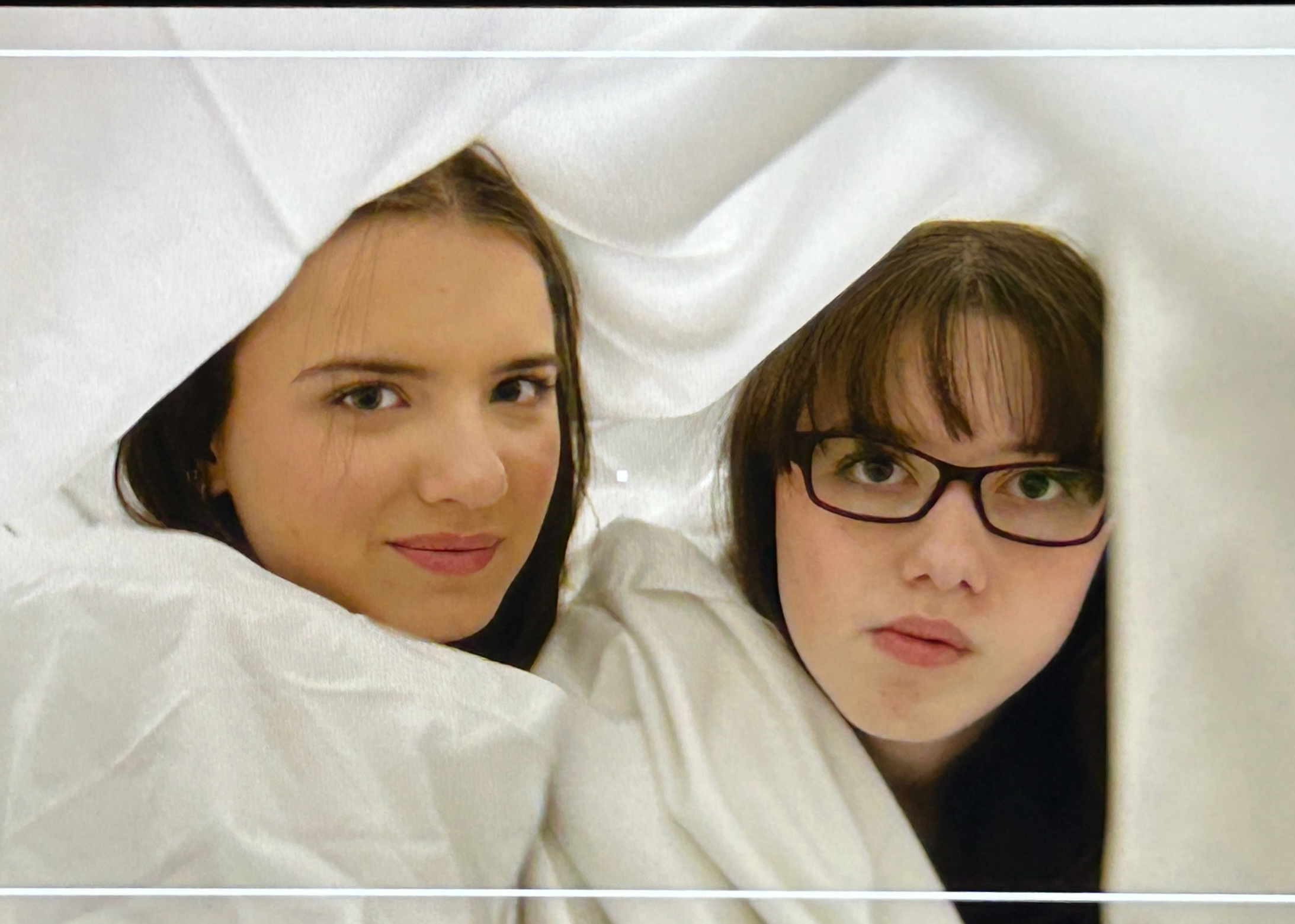 Hiding in a laundry cart